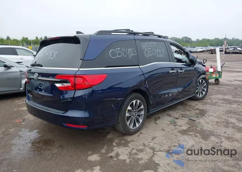 2024 Honda Odyssey Exl из США, поврежденный, VIN 5FNRL6H67RB050483
